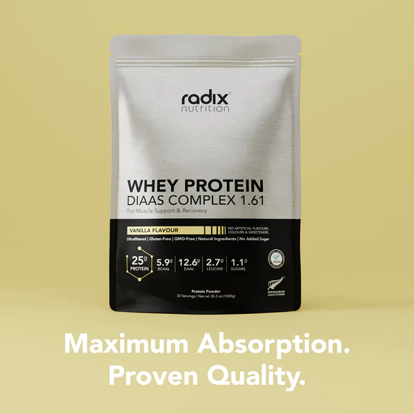 Radix Nutrition DIAAS Complex 1.61 Whey Protein Powder - Single Serving - Image 4
