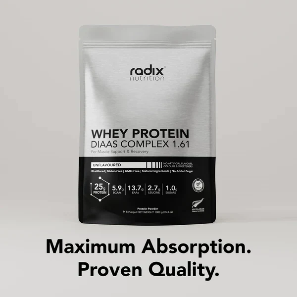 Radix Nutrition DIAAS Complex 1.61 Whey Protein Powder - Single Serving - Image 7