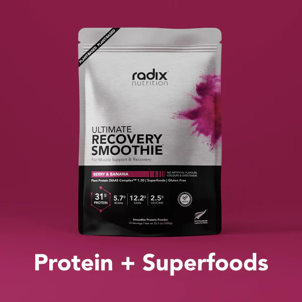 Radix Nutrition Ultimate Recovery Plant Protein Smoothie Powder - 1kg - Image 2