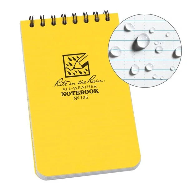 Rite in the Rain Polydura Waterproof Spiral Notebook - 3 x 5 - Image 2