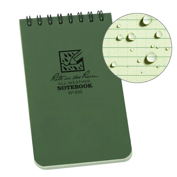 Rite in the Rain Polydura Waterproof Spiral Notebook - 3 x 5 - Image 4