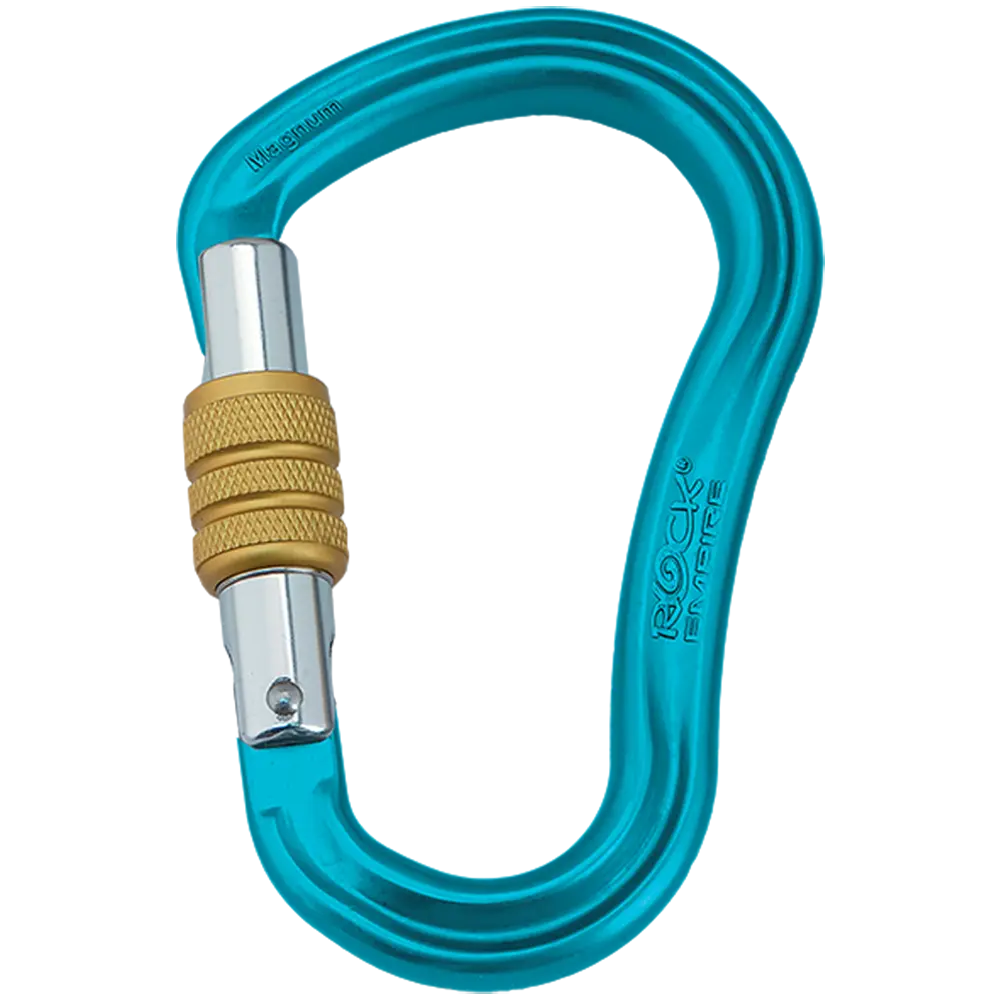 Rock Empire HMS Magnum Screwgate Climbing Carabiner - Image 3