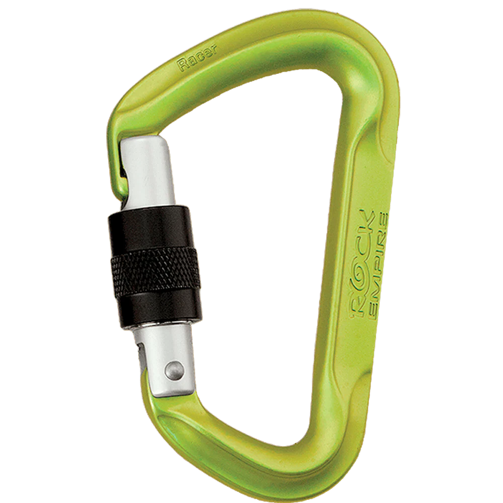 Rock Empire Racer Screwgate Climbing Carabiner