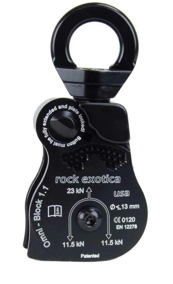 Rock Exotica Omni Block 1.1 Single Rope Pulley - Image 2
