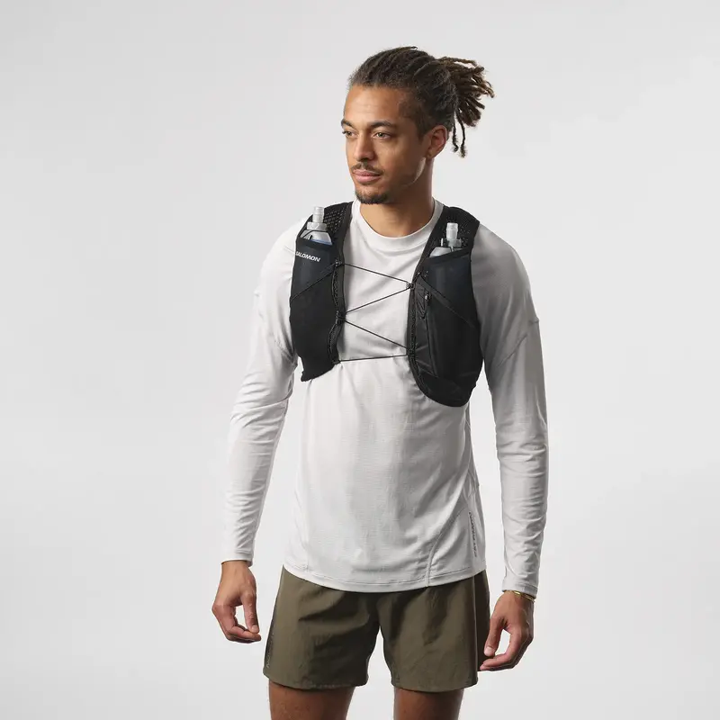 Salomon Active Skin 4 Running Vest Set - Image 4
