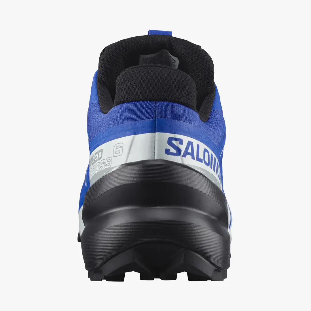 Salomon Speedcross 6 GTX Mens Trail Running Shoes - Nautical Blue/Black/White - Image 4