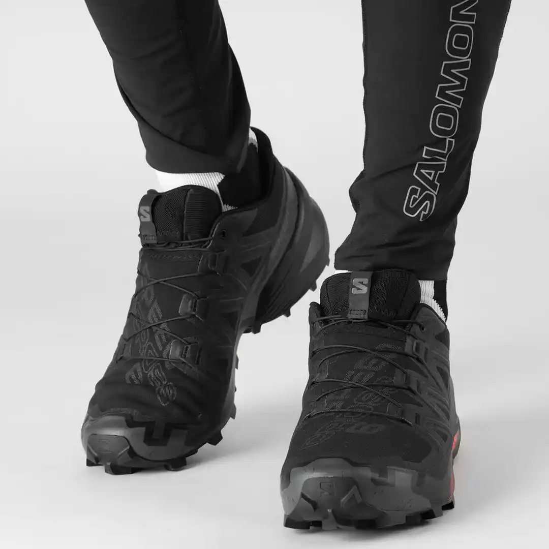 Salomon Speedcross 6 Wide Mens Trail Running Shoes - Image 2