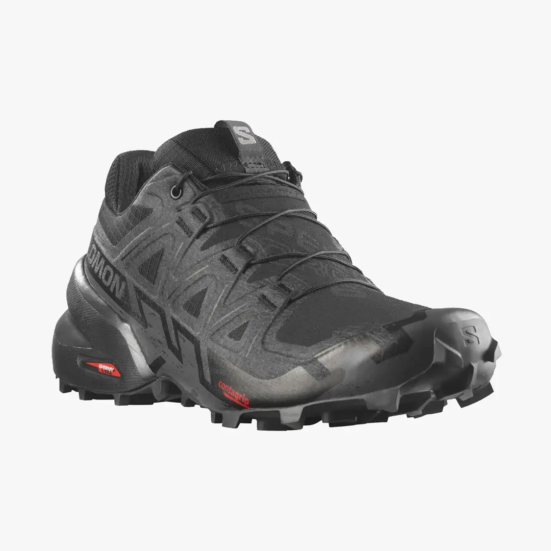 Salomon Speedcross 6 Womens Trail Running Shoes - Black/Black/Phantom - Image 4