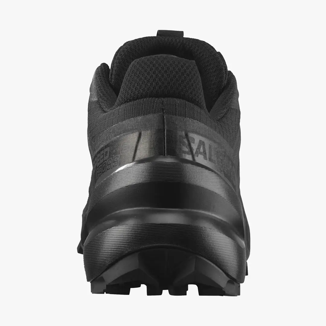 Salomon Speedcross 6 Womens Trail Running Shoes - Black/Black/Phantom - Image 5
