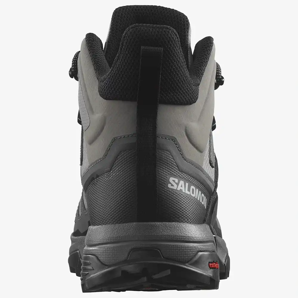 Salomon X Ultra 4 Mid GTX Mens Hiking Boot - Sharkskin/Quiet Shade/Black - Image 7
