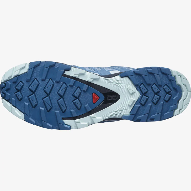 Salomon XA PRO 3D v8 Womens Trail Running Shoe - Ashley Blue/Ebony/Opal Blue - Image 4