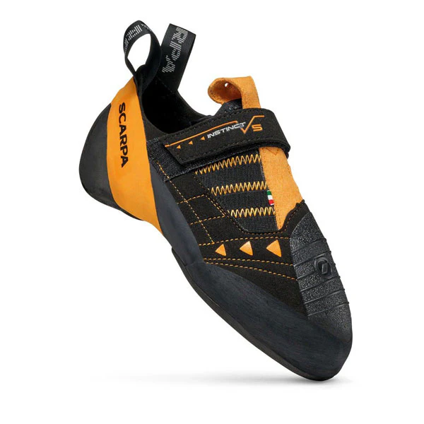 Scarpa Instinct VS Climbing Shoe - Black/Orange - Image 3