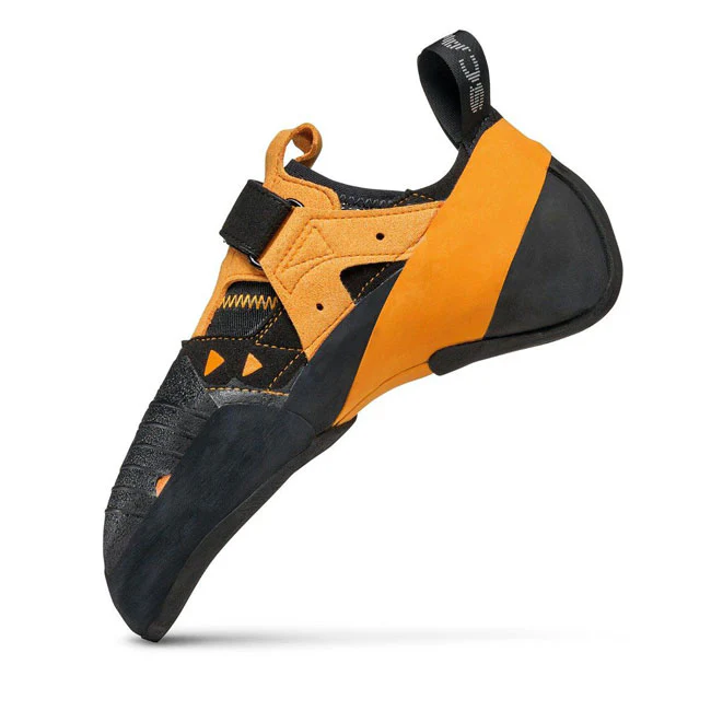 Scarpa Instinct VS Climbing Shoe - Black/Orange - Image 6