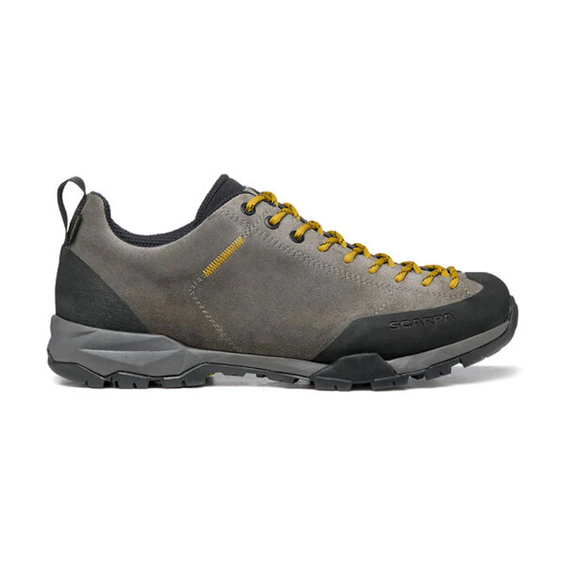 Scarpa Mojito Trail GTX Wide Mens Hiking Shoe - Titanium/Mustard - Image 6