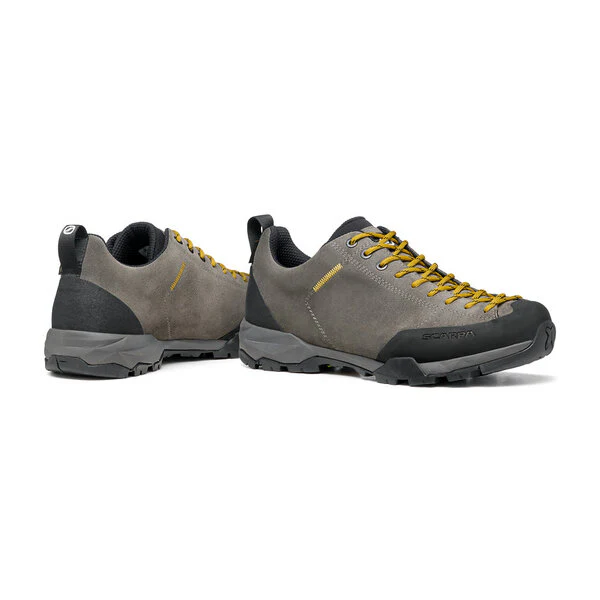 Scarpa Mojito Trail GTX Wide Mens Hiking Shoe - Titanium/Mustard - Image 7