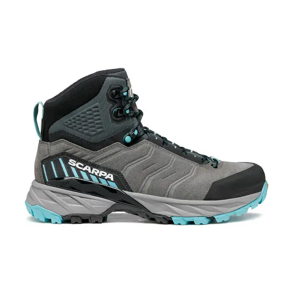Scarpa Rush Trek GTX Womens Hiking Boot - Midgray Aqua - Image 2