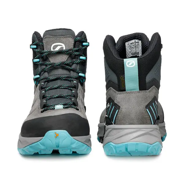 Scarpa Rush Trek GTX Womens Hiking Boot - Midgray Aqua - Image 5