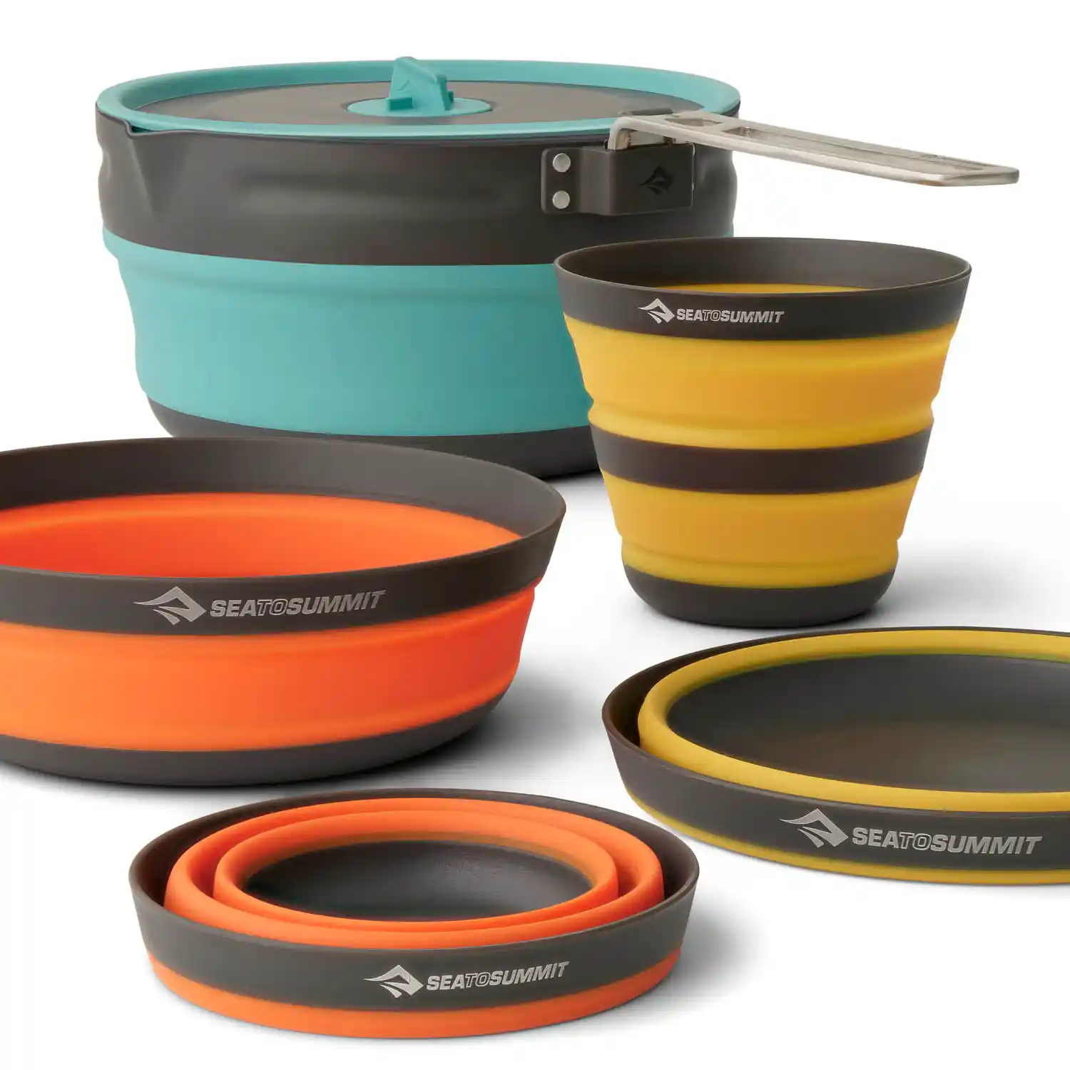 Sea to Summit Frontier Ultralight Collapsible Cook Set with 2.2 Litre Pot - Image 3