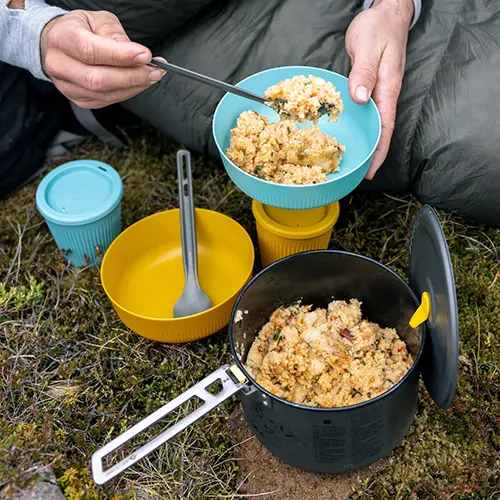 Sea to Summit Frontier Ultralight Long Handle Spoon and Spork Set - Image 4