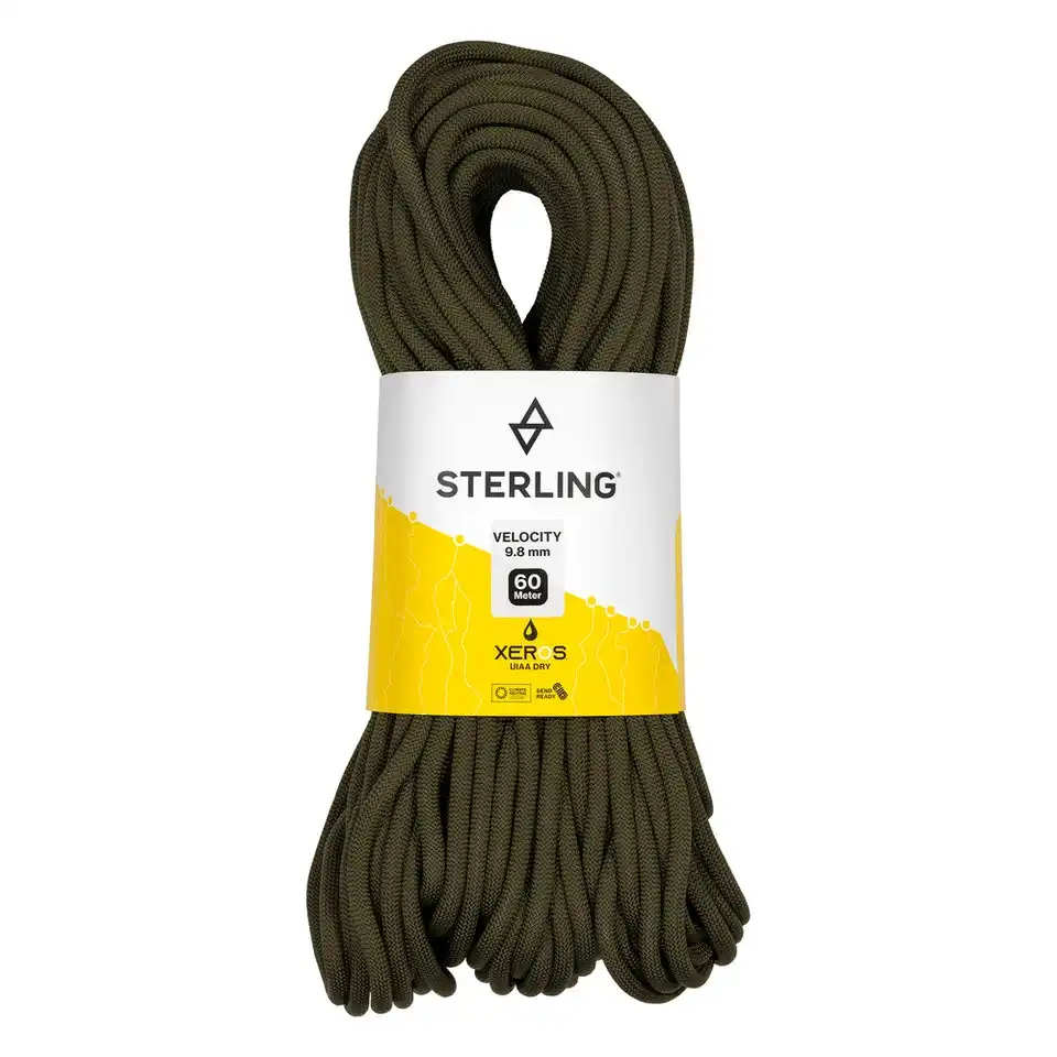Sterling Velocity 9.8mm XEROS 60m Dynamic Climbing Rope - Image 3