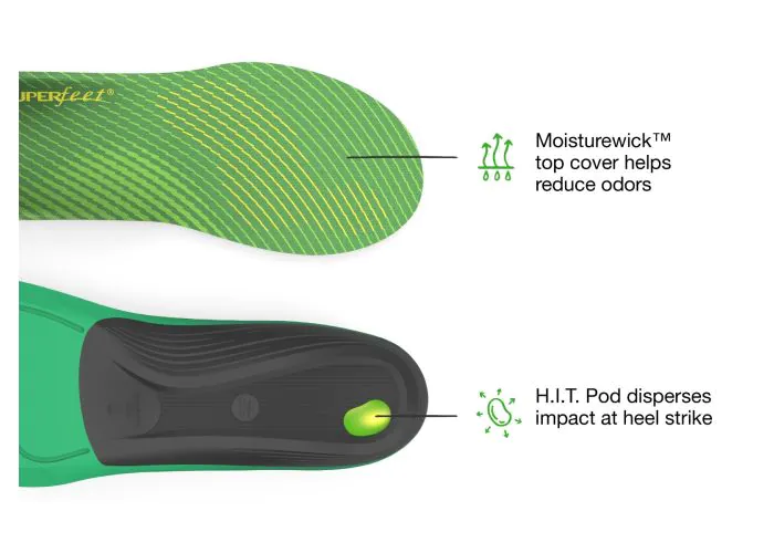 Superfeet Run Support High Arch Insoles - Image 3