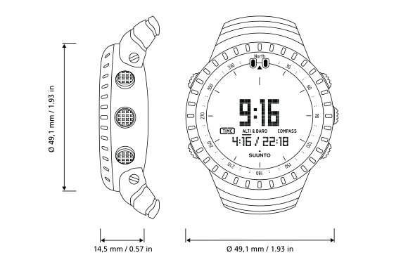 Suunto Core Watch - Black - Image 4