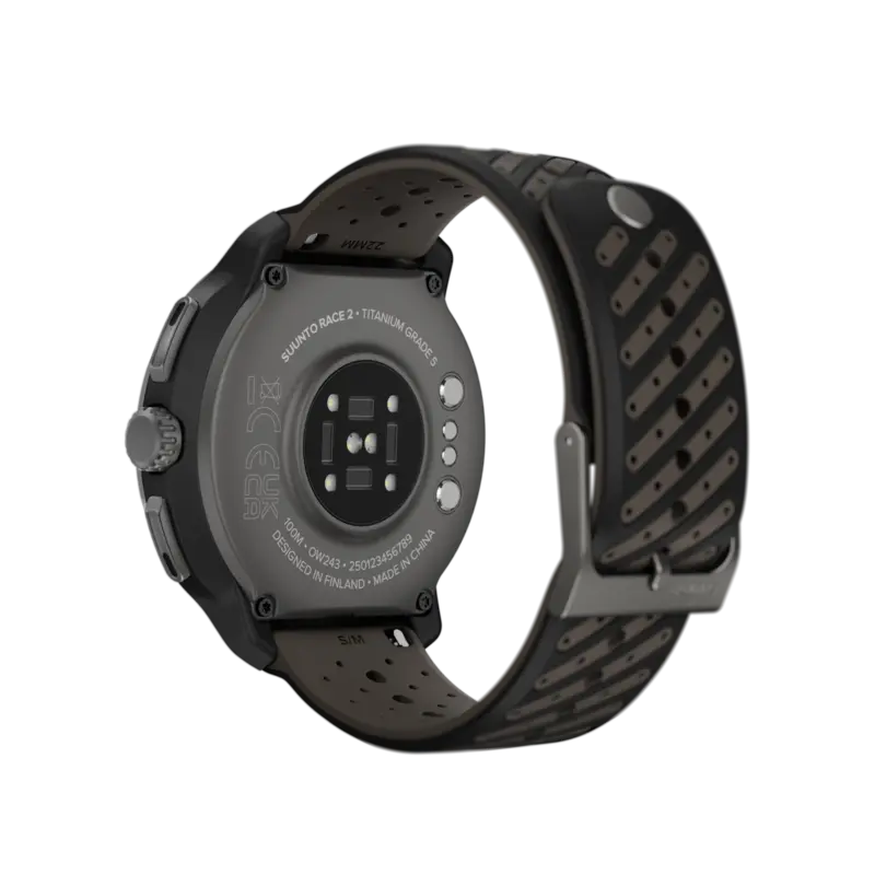Suunto Race 2 Titanium Watch - Black - Image 7