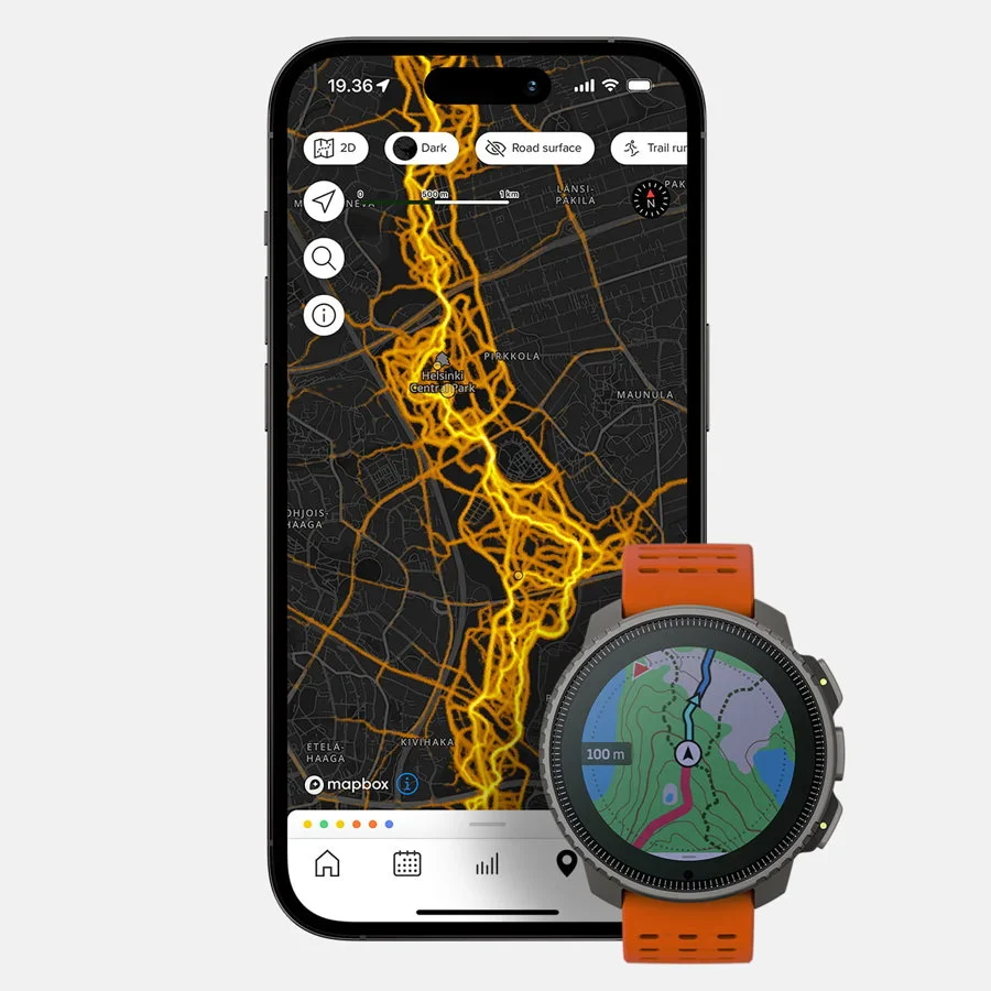 Suunto Vertical Solar Adventure Watch - Orange - Image 3