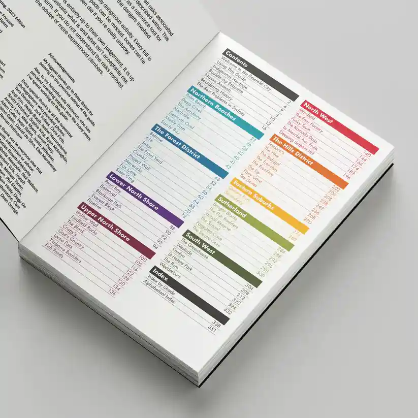 Sydney Bouldering Guidebook - 2023 Edition - Image 5