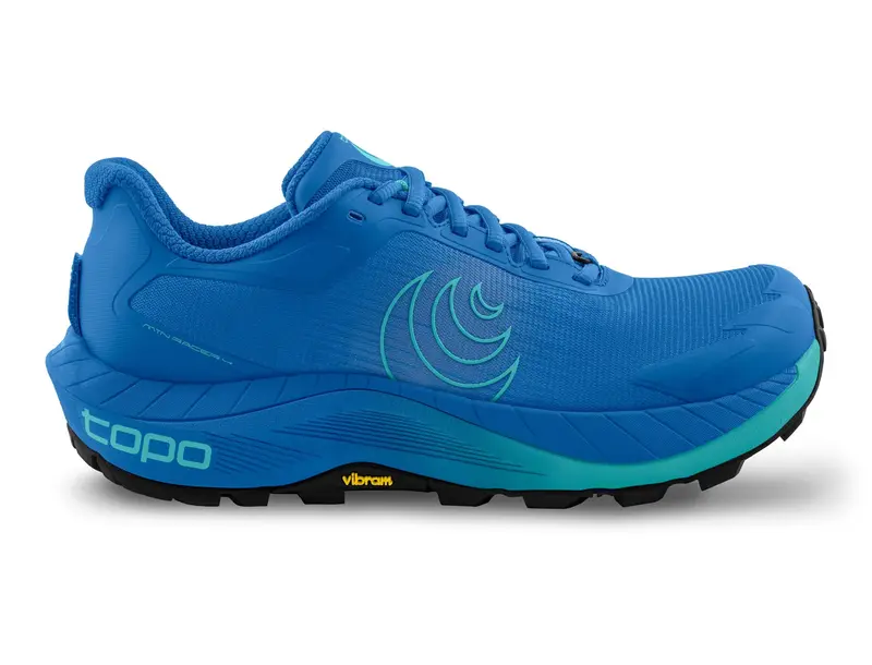 Topo Mountain Racer 4 Womens Trail Running Shoe - Blue - Image 3