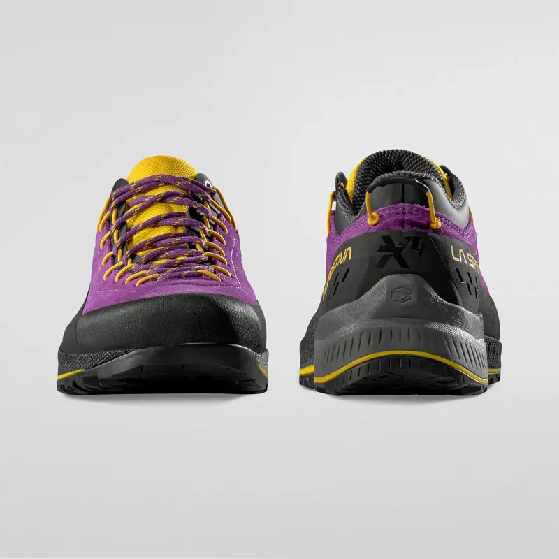 La Sportiva TX4 Evo Womens Approach Shoe - Purple/Yellow - Image 6