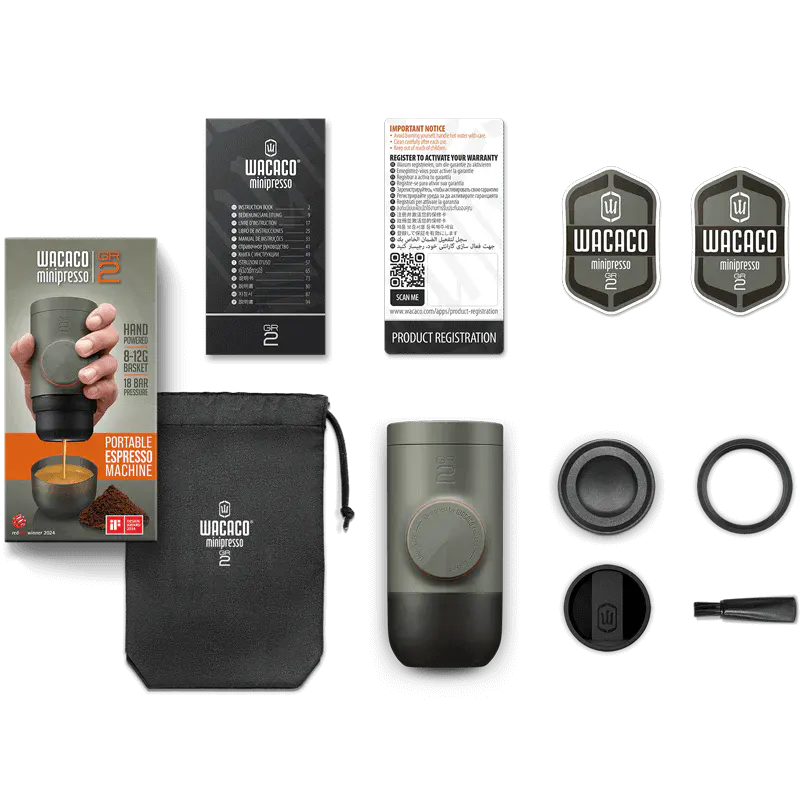 Wacaco Minipresso GR2 Portable Espresso Machine - Image 2