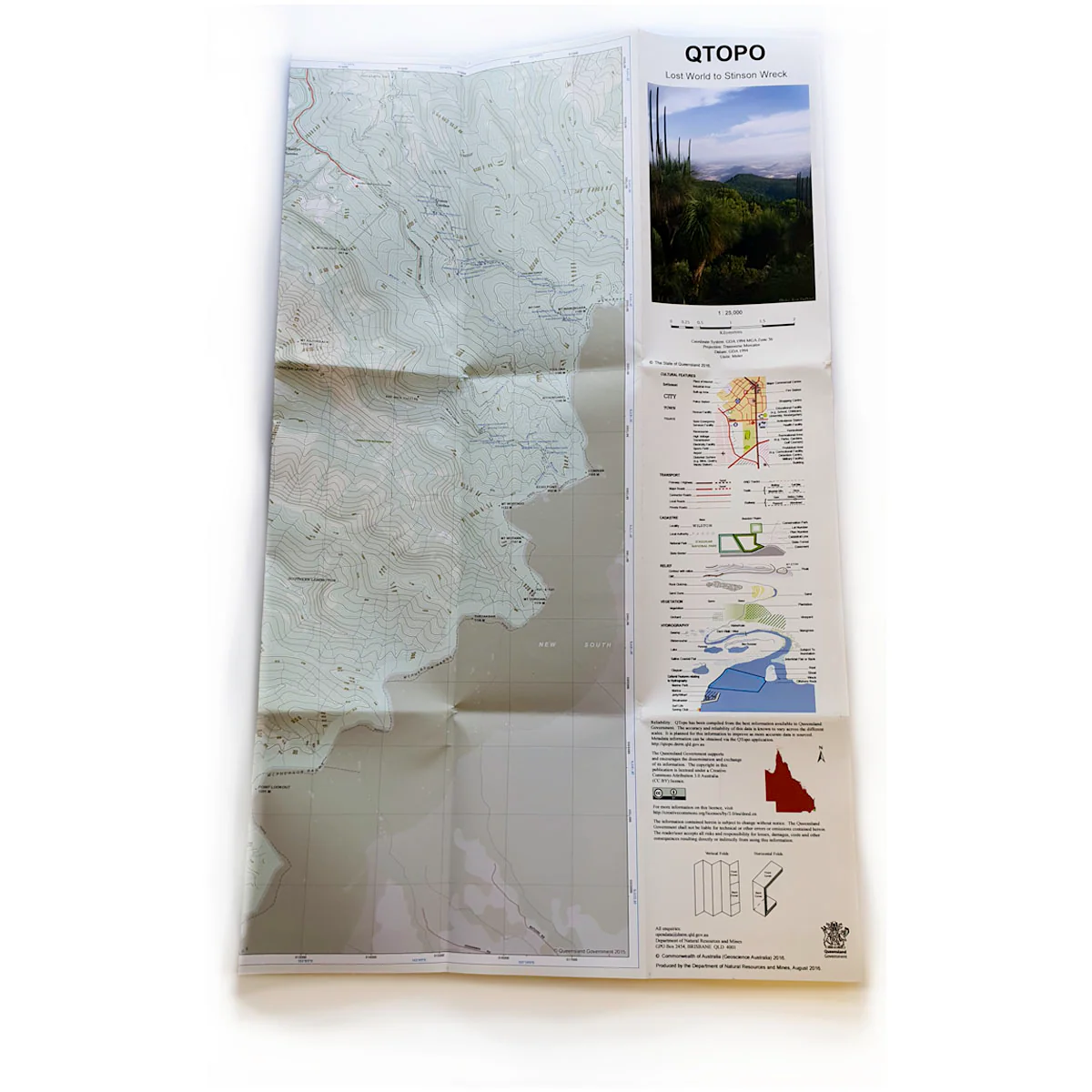 World Wide Maps Lost World and Stinson Wreck Map - Image 2