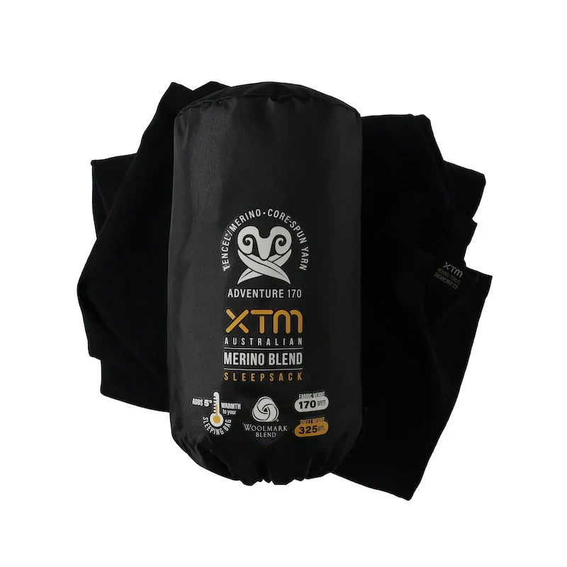 XTM Dreamliner 170 Merino Wool Sleeping Bag Liner - Image 2