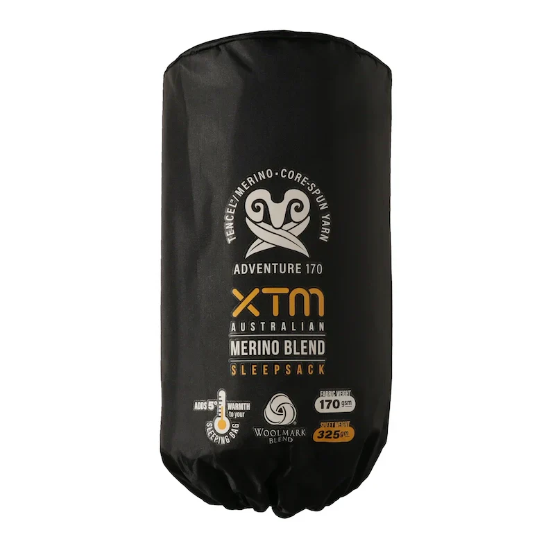 XTM Dreamliner 170 Merino Wool Sleeping Bag Liner - Image 3