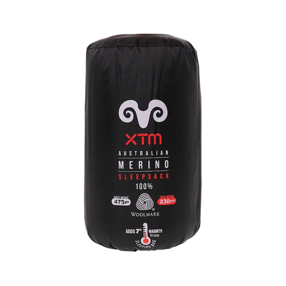 XTM Dreamliner 230 Merino Wool Sleeping Bag Liner - Image 2